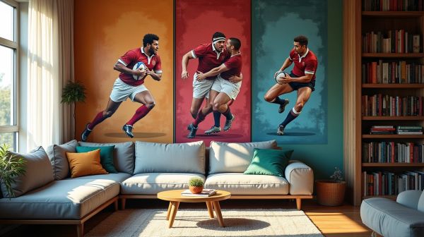 Emballez votre déco avec des affiches rugby uniques