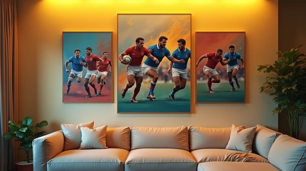 Emballez votre déco avec des affiches rugby uniques