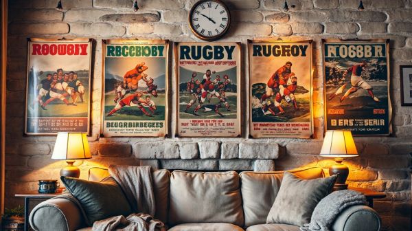 Les meilleures affiches de rugby pour sublimer votre déco